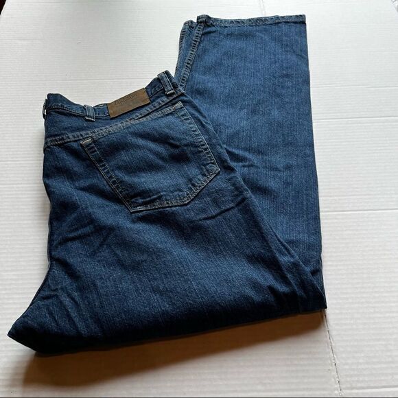 Gander Jeans Blue Men's 38x30 100% cotton 5 pocket excellent condition - Picture 1 of 9
